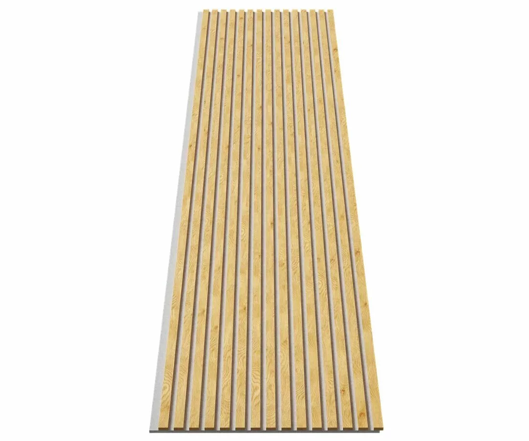 МДФ стеновая панель акустическая Cosca Decor Сканди Дуб Медный серый войлок 2750×600×19 МДФ стеновая панель акустическая Cosca Decor Сканди Дуб Медный серый войлок 2750×600×19